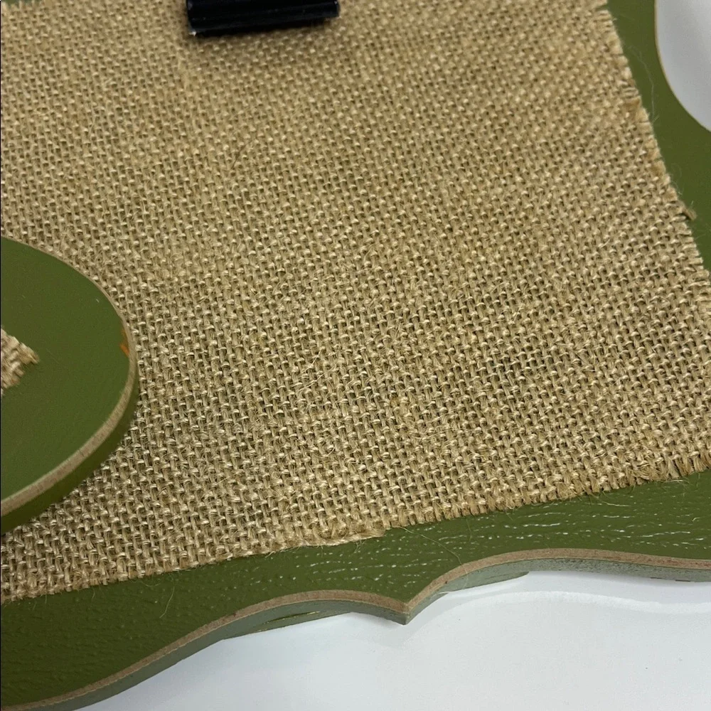 Green and Tan Decorative Clip Boards/Frames
